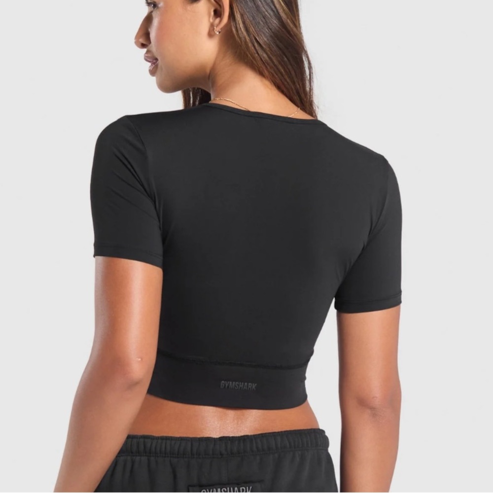Gymshark logo black Short Sleeve Women's Tee